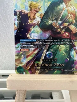 One Piece Roronoa Zoro SP OP14-EB04/PRB02-006 English NM - Image 4