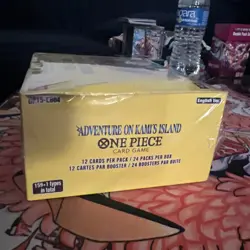One Piece: Adventure on Kami's Island (OP15-EB04) Sealed Booster Box IN HAND. - Image 3