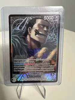 Crocodile - OP14-079 (Alternate Art) One Piece Azure Seven Seas - Image 1