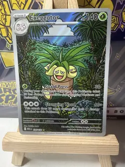 Pokemon Exeggutor TCG Mega Evolution Holo Card 135/132 Illustration Rare NM - Image 1