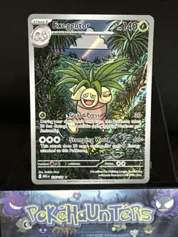 Pokemon Card Exeggutor 135/132 Illustration Rare Mega Evolution Base Set NM - Image 1