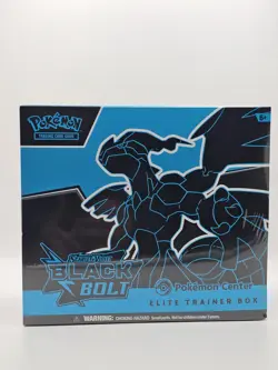 Pokemon Center Exclusive Black Bolt Elite Trainer Box ETB TCG Sealed - Image 1