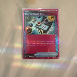 Pokemon: TCG Energy Search Pro 176/191 Ace Spec Surging Sparks. Good Condition - Image 1
