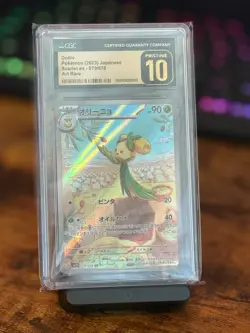 2023 Pokemon Japanese Dolliv 079/078 Scarlet Ex Art Rare CGC PRISTINE 10 - Image 1