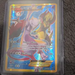 Pokemon Mewtwo EX Full Art Secret Rare 163/162 XY BREAKthrough Holo 170 HP - Image 1
