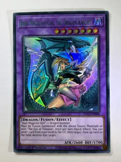 Dark Magician Girl the Dragon Knight DLCS-EN006 Ultra Rare 1st Ed YuGiOh Card NM - Image 1