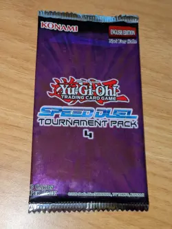 YUGIOH OTS SPEED DUEL TOURNAMENT PACK 4 SEALED BOOSTER - Image 1