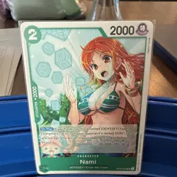 One Piece Royal Blood Release Event Card Nami OP10-033 UC - Image 1