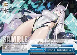 HYBRID IDEALIZATION X AZL/S119-E129R RRR Weiss Schwarz Azur Lane Vol 2 NM/Mint - Image 3