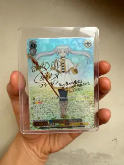 Signed Weiss Schwarz Frieren Beyond Journey's End SFN/S108-074SSP Frieren - Image 1