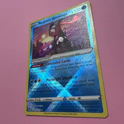 Radiant Greninja 046/189 NM Holo Radiant Rare Astral Radiance Pokemon Card TCG - Image 5