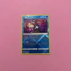 Radiant Greninja 046/189 NM Holo Radiant Rare Astral Radiance Pokemon Card TCG - Image 1