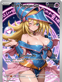 LoveangelGames-Waifu Universe Season 2- Custom Card-DMG-Summon Me - Image 1