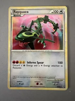 Pokemon TCG Rayquaza Holo Rare Card Call of Legends Series 20/95 - Image 2
