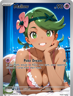 LoveangelGames-Waifu Universe Season 2- Custom Card-Mallow-Dream - Image 1