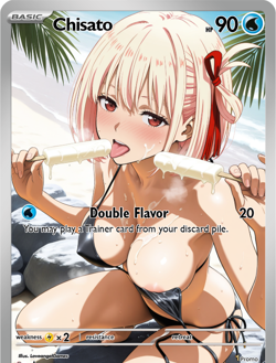 LoveangelGames-Waifu Universe Season 2- Custom Card-Chisato-Double - Image 1