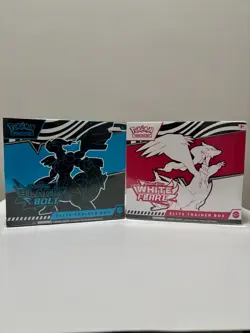Pokemon Black Bolt & White Flare Elite Trainer Box ETB Set of 2 New/Sealed ✅ - Image 1