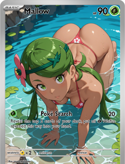 LoveangelGames-Waifu Universe Season 2- Custom Card-Mallow-Search - Image 1