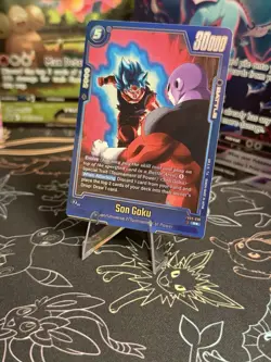 Son Goku FB09-036 Alternate Art Dual Evolution Dragon Ball Card English Fusion - Image 1