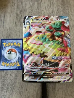 Snorlax VMAX 142/202 Jumbo Card Holo - Image 1