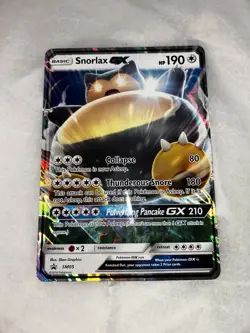 Snorlax GX SM05 Jumbo Oversized Cards LP Holo Pokemon TCG - Image 1