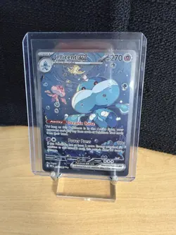 Pokemon TCG Jellicent EX 045/086 White Flare Holo Card, Near Mint Condition - Image 1
