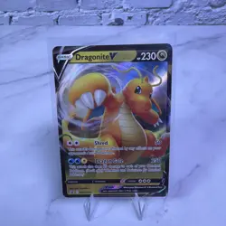 Dragonite V SWSH154 Black Star Promo Pokemon Card English NM ✅ - Image 1