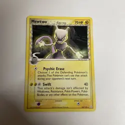 Pokemon Mewtwo Delta Species Card 24/110 non-holo Regular English NM/LP - Image 1