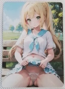 Lillie Pokemon Anime Doujin Waifu Card AGC CCG - Image 1