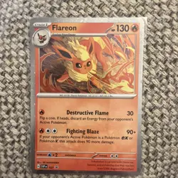 Pokemon - Flareon Cosmos Holo - SVP167 - Black Star Promo Card - Image 1
