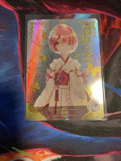 Goddess Story - Anime Waifu SSR Trading Card - 5M02 - Rem & Ram - Image 2