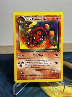 Dark Charmeleon 32/82 Uncommon Unlimited Team Rocket Vintage Wotc Pokemon Card - Image 1