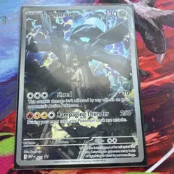 Pokemon N's Zekrom 130 HP Shred Rampaging Thunder MEP 031 Dragon Card - Image 1