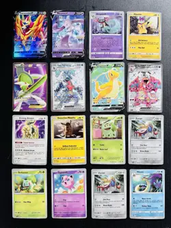Pokemon Card Lot 16 Charizard ex Mewtwo Dragonite Garchomp Pikachu Arceus HOLO - Image 1