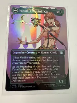 Vanille, Cheerful l'Cie (Borderless) (FOIL) ✅ Final Fantasy ✅ Magic (mtg) - Image 1
