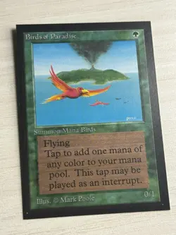 Birds of Paradise MTG International Collector's Edition Magic The Gathering - Image 1