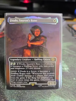 MTG LTR Lord Of The Rings The One Ring FOIL scene set 448 - 451 *Pack fresh-NM* - Image 2