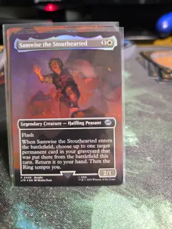 MTG LTR Lord Of The Rings The One Ring FOIL scene set 448 - 451 *Pack fresh-NM* - Image 3