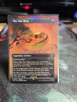 MTG LTR Lord Of The Rings The One Ring FOIL scene set 448 - 451 *Pack fresh-NM* - Image 5