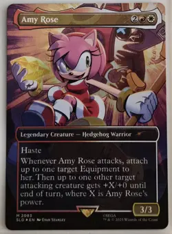MTG Magic the Gathering Secret Lair Sonic Hedgehog Friends and Foes Set Holo Set - Image 5