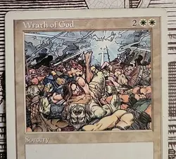 MTG Wrath of God x1 MP/LP ~5th Edition (Magic the Gathering)*Free Shipping* - Image 3