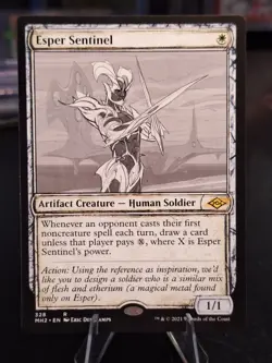 Showcase Esper Sentinel Modern Horizons 2 Rare MTG - Magic The Gathering - Image 1