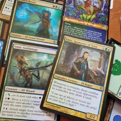 Magic the gathering COMMANDER DECK - ***Edric, Spymaster of Trest ELVES/ELF*** - Image 1