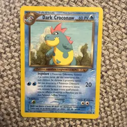 Dark Croconaw 32/105 Neo Destiny Unlimited Regular Vintage Pokemon Uncommon - Image 1