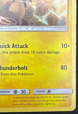 PIKACHU SM227 DMG SUN & MOON BLACK STAR PROMO POKEMON 2019 - Image 2