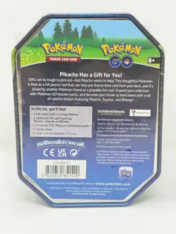 Pokemon TCG Pokemon Go Tin Snorlax Factory Sealed 4 Booster Packs NEW - Image 3