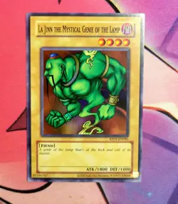 Yugioh La Jinn The Mystical Genie of The Lamp RP01-EN085 Super 2024 Print NM - Image 1