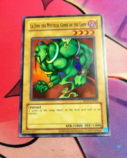 Yugioh La Jinn The Mystical Genie of The Lamp RP01-EN085 Super 2024 Print NM - Image 2