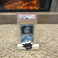 Pokemon TCG 2000 Gym Heroes Misty's Seadra Prerelease Holo PSA 9 #9 English - Image 1