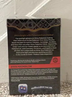 Pokemon TCG Paldean Fates Booster Bundle Sealed, 6 Booster Packs - Image 3
